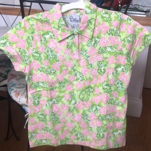 Vintage Lilly Pulitzer polo top